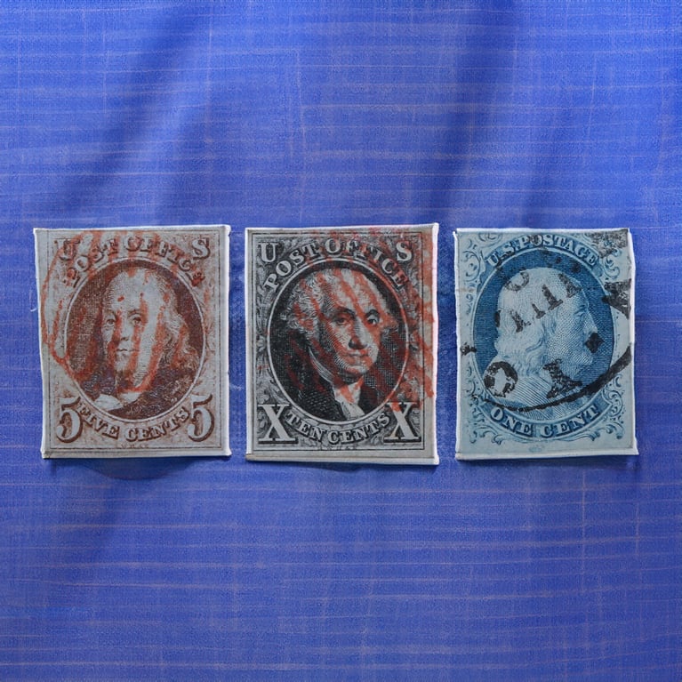 Rare Postage Stamps at Alex Cooper