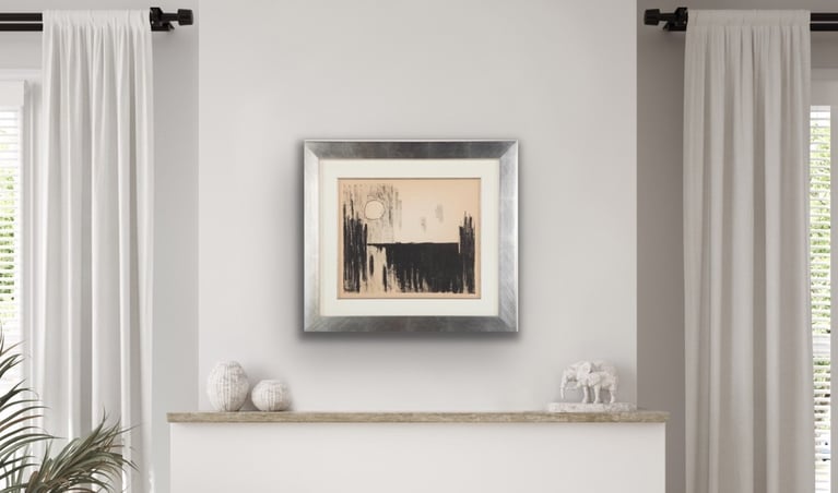 The Simple Beauty of a Monochromatic Art Collection